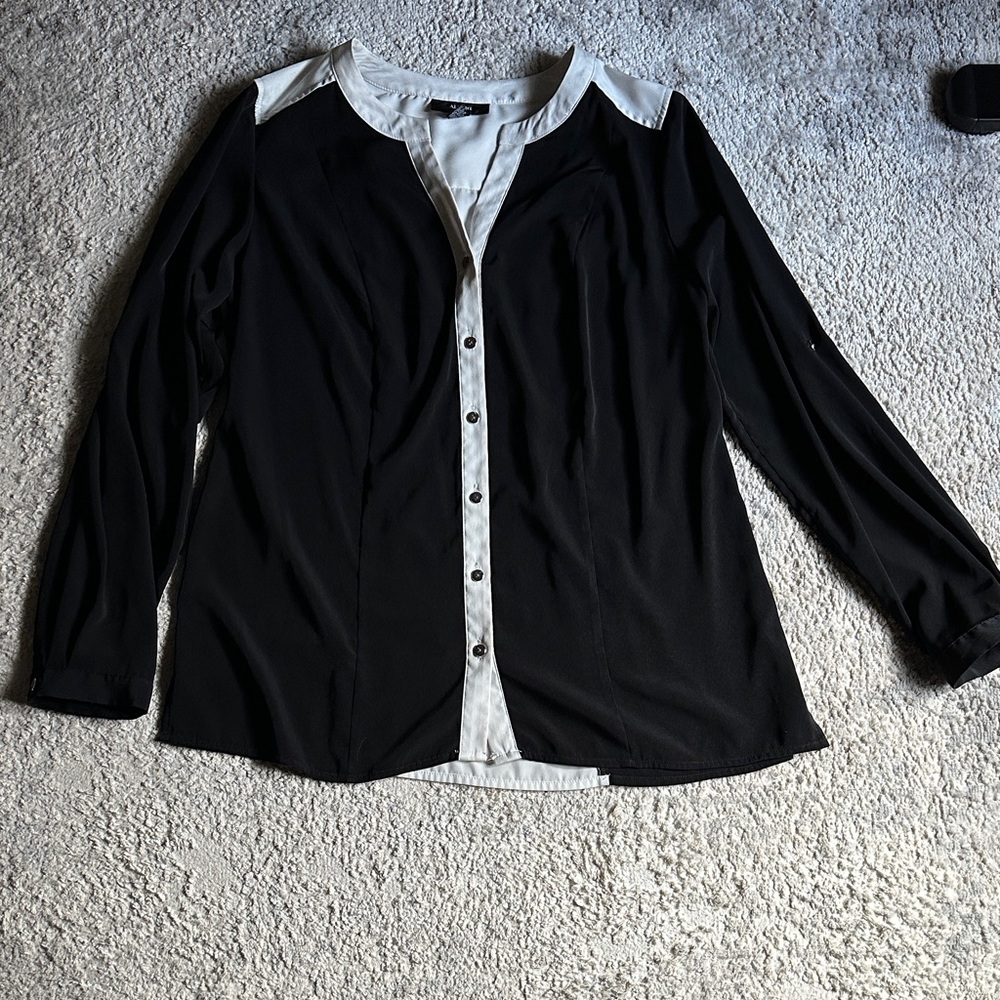 Black and White Long Sleeve